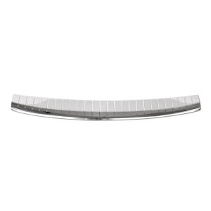 Kia Sportage Bumper Sill Cover - Rear - Omac - S.Steel - Gloss Silver - 2020-2022